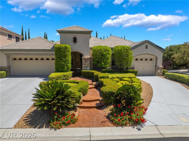 Single-Story Home in Guard-Gated Queensridge with Pool and Solar